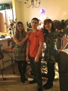This year's Sibling Christmas Pic! (I'm on the right) 