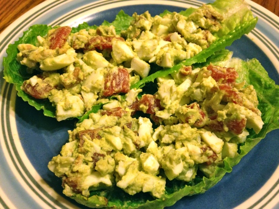 BLT and Avocado Egg Salad (Paleo)